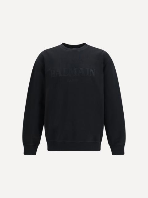Balmain Vintage embroidered logo Sweatshirt