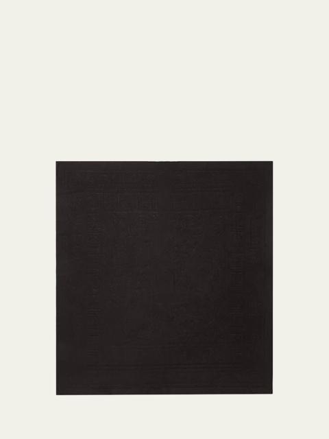 Loro Piana Floral Majolica Silk Foulard