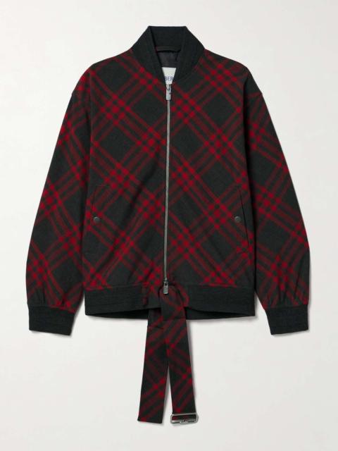 【関税&送料込】Burberry Embroidered Polyester Blend Bomber Burberry Embroidered polyester blend bomber jacket