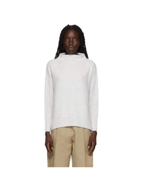 Vince Gray Funnel Neck Sweater