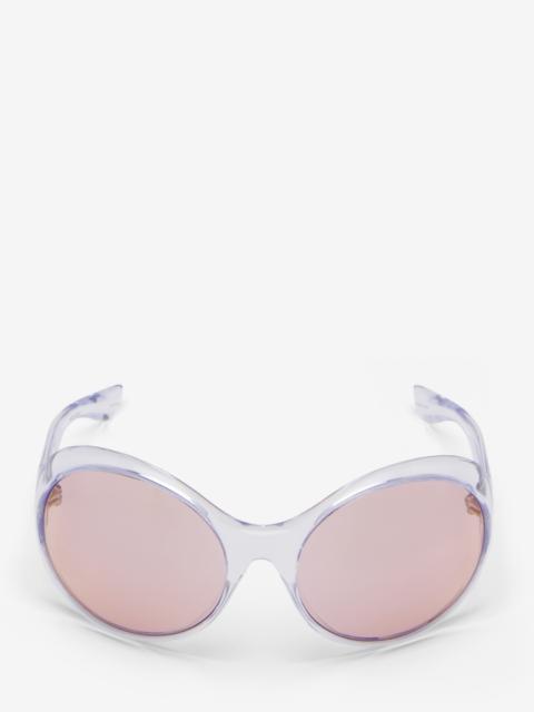 Alexander McQueen Kate Round Sunglasses