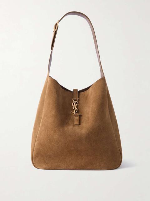 Le 5 à 7 Supple large suede shoulder bag