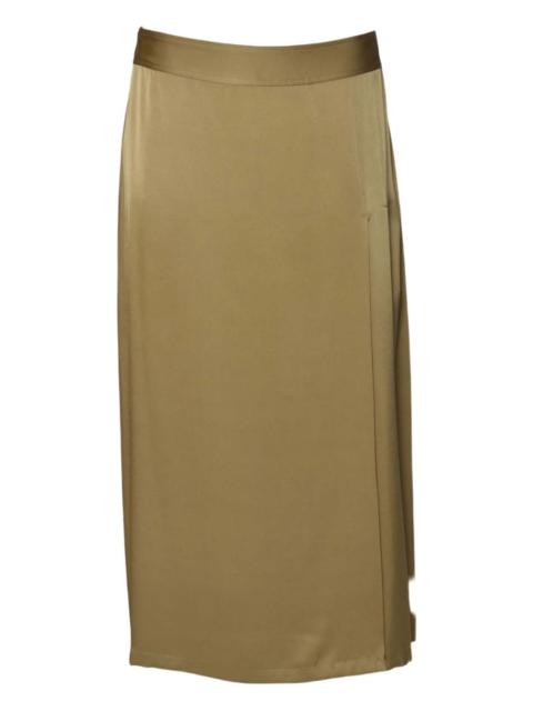 Aspesi waistband midi skirt