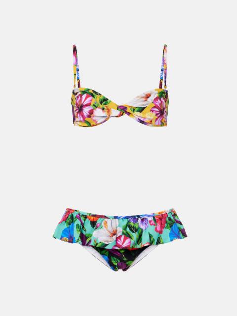 Dolce & Gabbana Floral bikini
