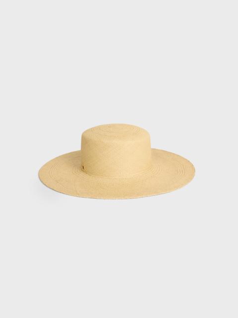 CELINE ribbon hat IN straw