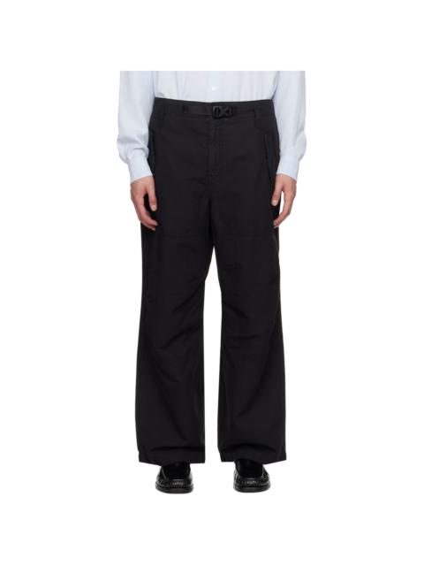 HOPE Black Gloom Cargo Pants