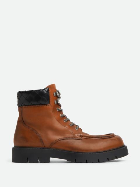 Bottega Veneta Haddock Lace-Up Ankle Boot