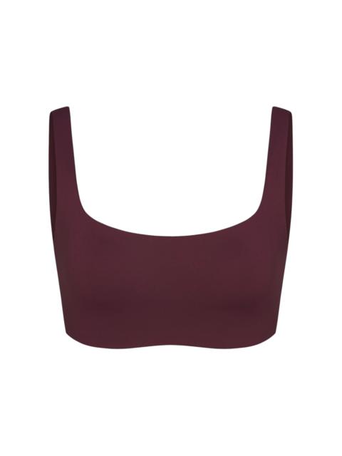 Nike Nike x SKIMS Women's Matte Scoop Neck Bra Currant