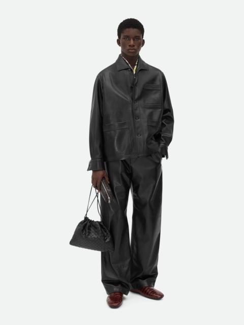 Bottega Veneta Leather Pyjama Shirt