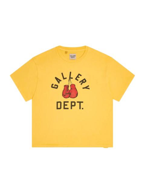 GALLERY DEPT. Gallery Dept. Boxing Merch T-shirt Gold Yellow