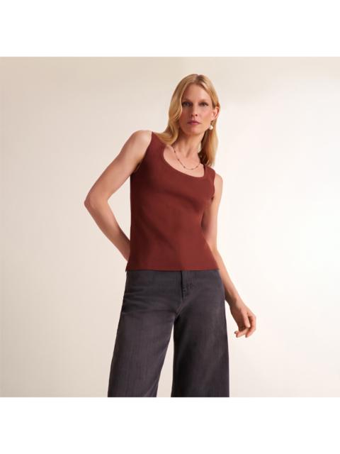 M.M.LaFleur Sabine Sculptural Tank - 365 Stretch Knit