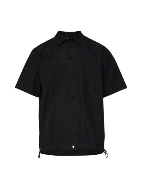 sacai Cotton Poplin Short Sleeve Shirt