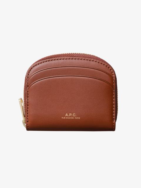A.P.C. Demi-Lune Mini Compact Wallet
