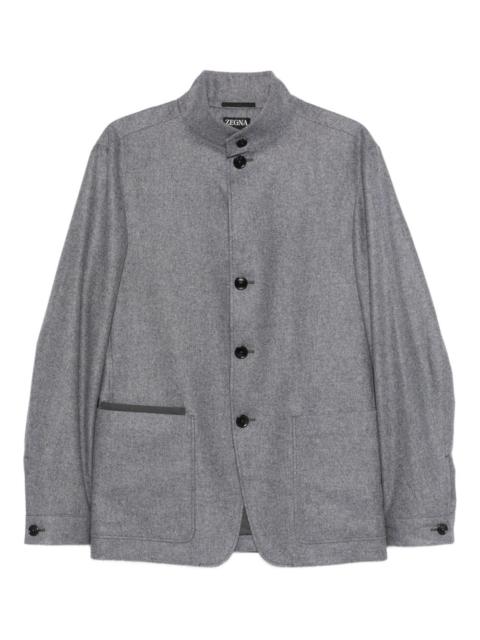ZEGNA button pockets jacket