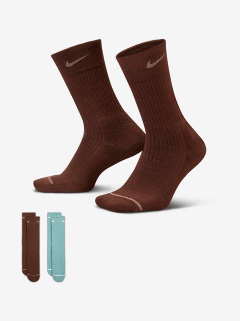Nike Nike Everyday Wool Cushioned Crew Socks (2 Pairs)