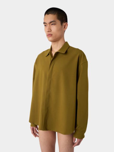 OVER SHIRT / olive green