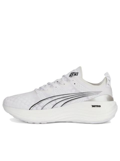 (WMNS) PUMA ForeverRun Nitro 'White' 377758-06