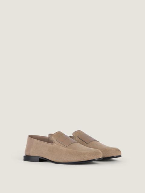 Givenchy LABEL LOAFERS IN SUEDE