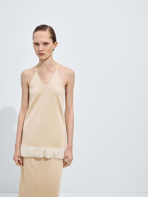 Bottega Veneta Silk Knit Top