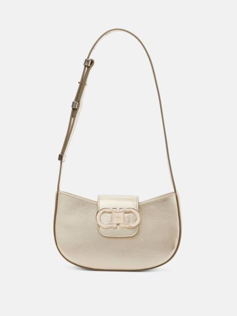 FERRAGAMO Gabry Mini metallic leather shoulder bag