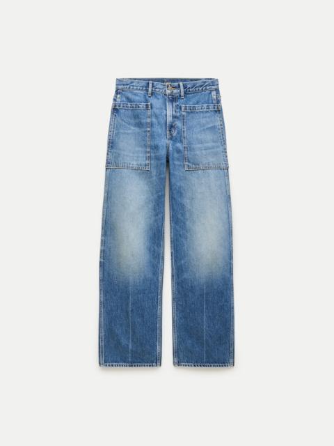 J.CREW Zoe barrel jean with utility pockets