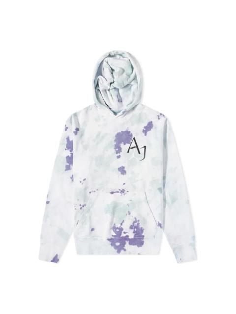 Jordan Men's Air Jordan Sport DNA Kangaroo Pocket Tie Dye Logo Gray Purple DM1410-366