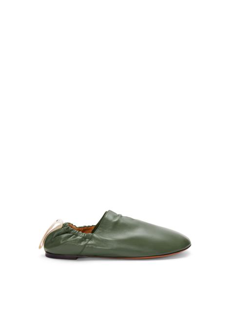 Loewe Flamenco ballerina in calfskin