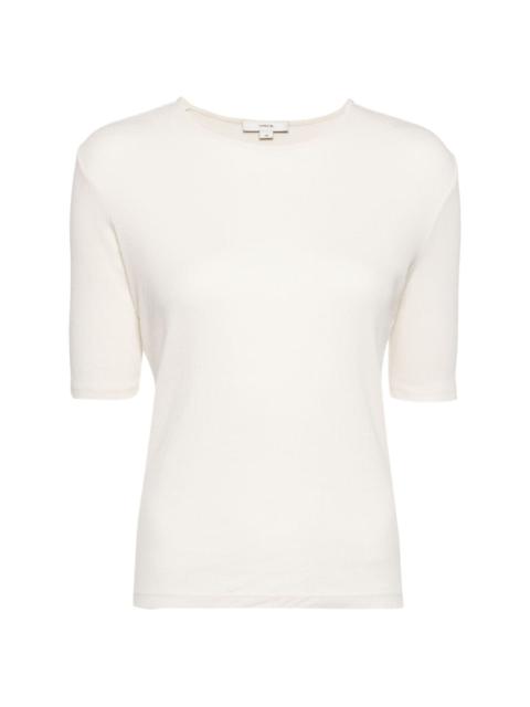 cotton ribbed T-shirt