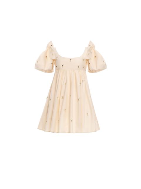 Agua by Agua Bendita Opalo Lluvia Floral Mini Dress