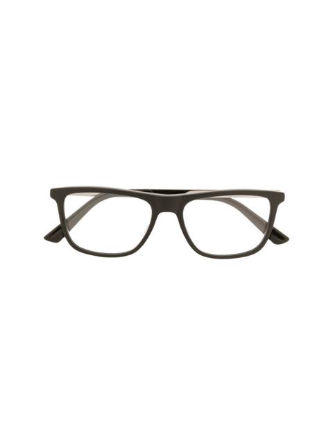 GUCCI rectangular acetate glasses
