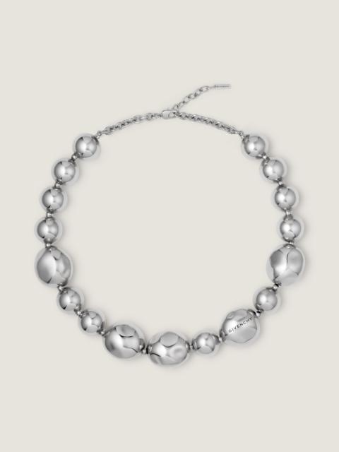 Givenchy SCULPTED GEM NECKLACE IN METAL