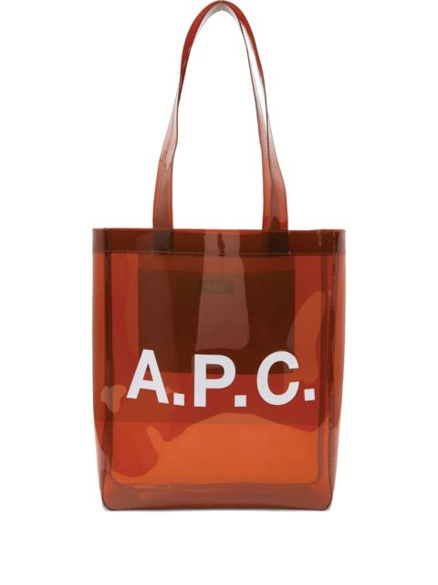 A.P.C. A.p.c. Logo Tote Bag