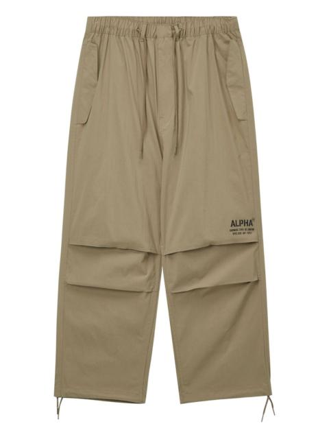 ALPHA INDUSTRIES wide-leg trousers