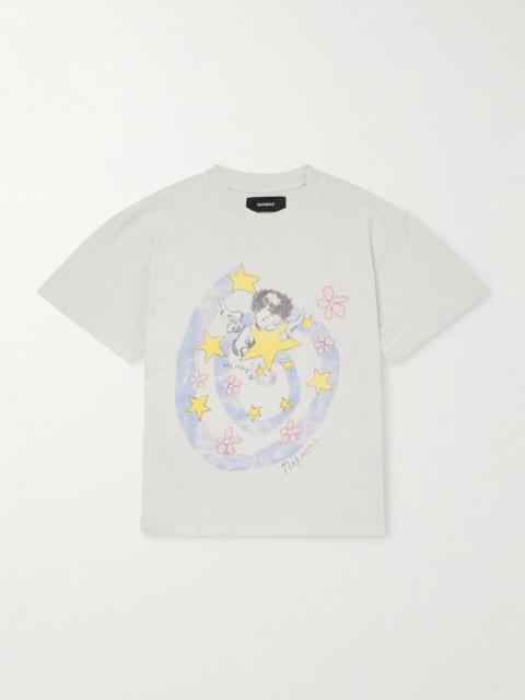 POST ARCHIVE FACTION (PAF) ILMIN SOUVENIR TEE 2 - CA113WH | REVERSIBLE