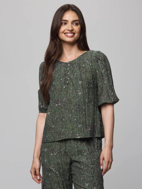 Splendid Versailles Floral Blouse