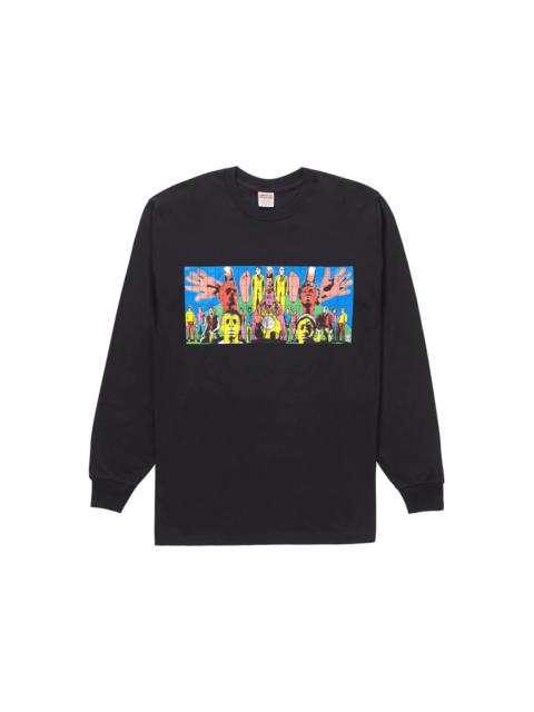Supreme Supreme Gilbert & George DEATH AFTER LIFE L/S Tee Black