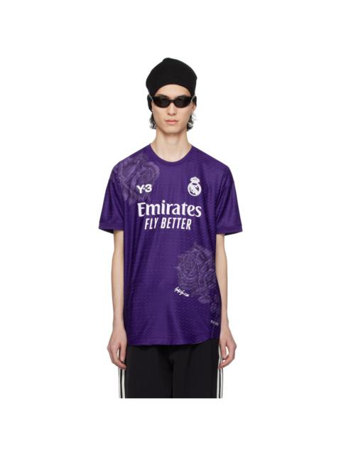 Y-3 Purple Real Madrid Edition 23/24 Fourth Authentic T-Shirt