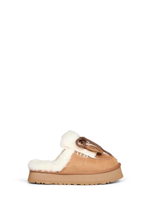 UGG Chestnut Disquette Heritage mules