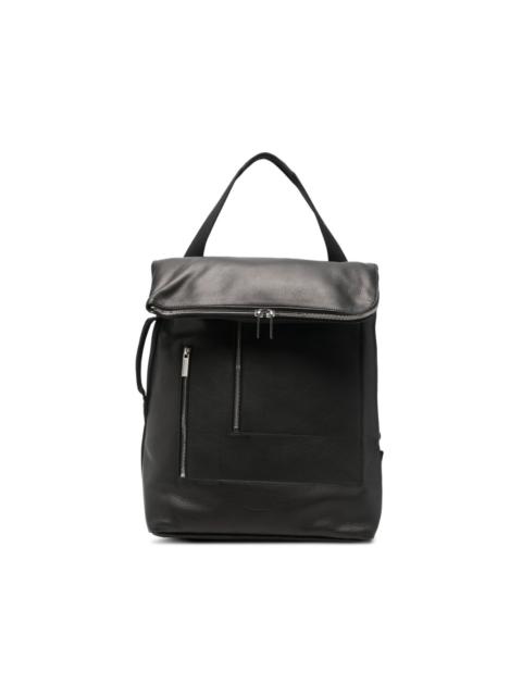 Rick Owens Cargo leather backpack