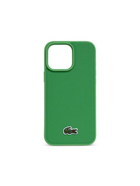 LACOSTE logo-appliqué iPhone 16 Pro Max case