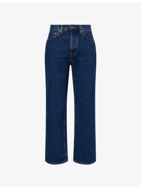 Nudie Jeans Tuff Tony Straight-Leg Denim Jeans
