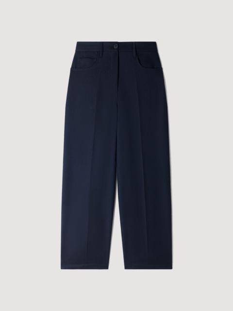 Sandro WOOL SUIT TROUSERS