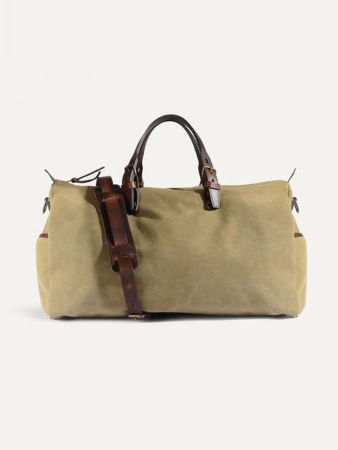 Bleu de Chauffe HOBO TRAVEL BAG - KHAKI US STONEWASHED