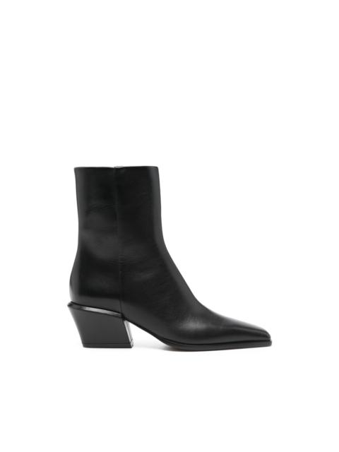 PARIS TEXAS Bettina square-toe boots