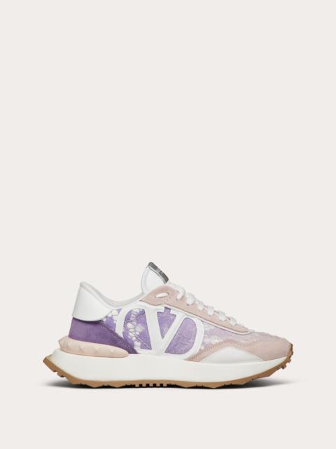 LACE AND MESH LACERUNNER SNEAKER