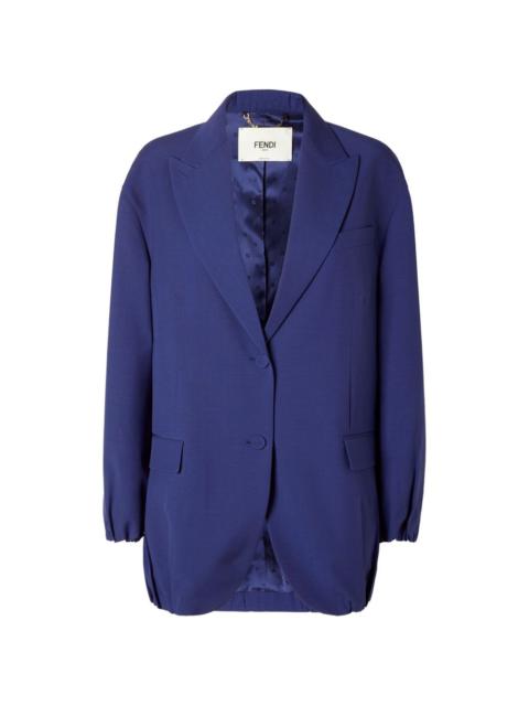 FENDI single-breated blazer