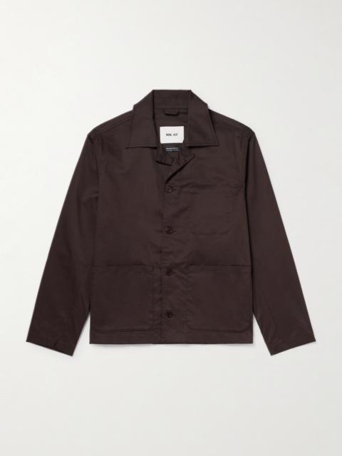 NN07 Morgan 10021 Stretch Organic Cotton-Gabardine Blouson Jacket