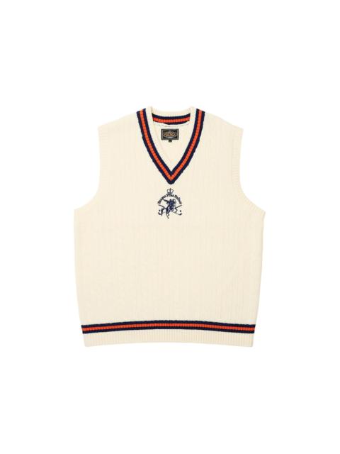 PALACE Palace x Beams Plus Cable Vest White