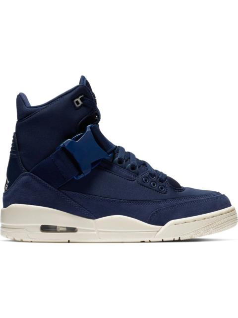 Jordan 3 Retro Explorer XX Midnight Navy Light Cream (W)