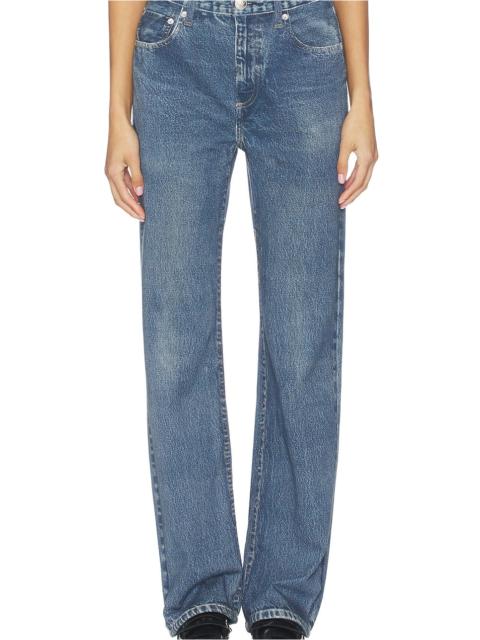 rag & bone Miramar Fleece Shea Full Length Jeans